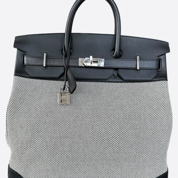 Hermes Black Panda Swift HAC Birkin 40 - Picture 1 of 8
